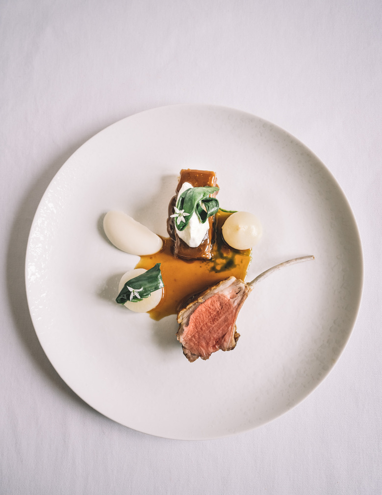 Rack of lamb